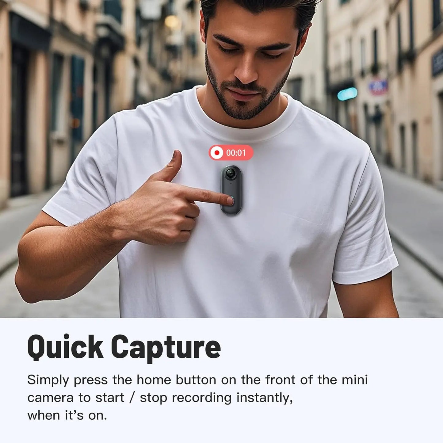  Mini Body Camera 