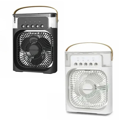 New 3-in-1 fan, air conditioner, mini home air cooler, LED night light, portable humidifier, air conditioning fan, office and ho