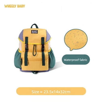 Children's schoolbags kindergarten elementary school students backpacks out for travel mountaineering bags boys and girls lightw