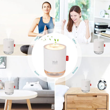 Home Appliance Rechargeable Wireless Humidifier Ultrasonic Mist Maker Fogger Electric Portable Air Humidifier