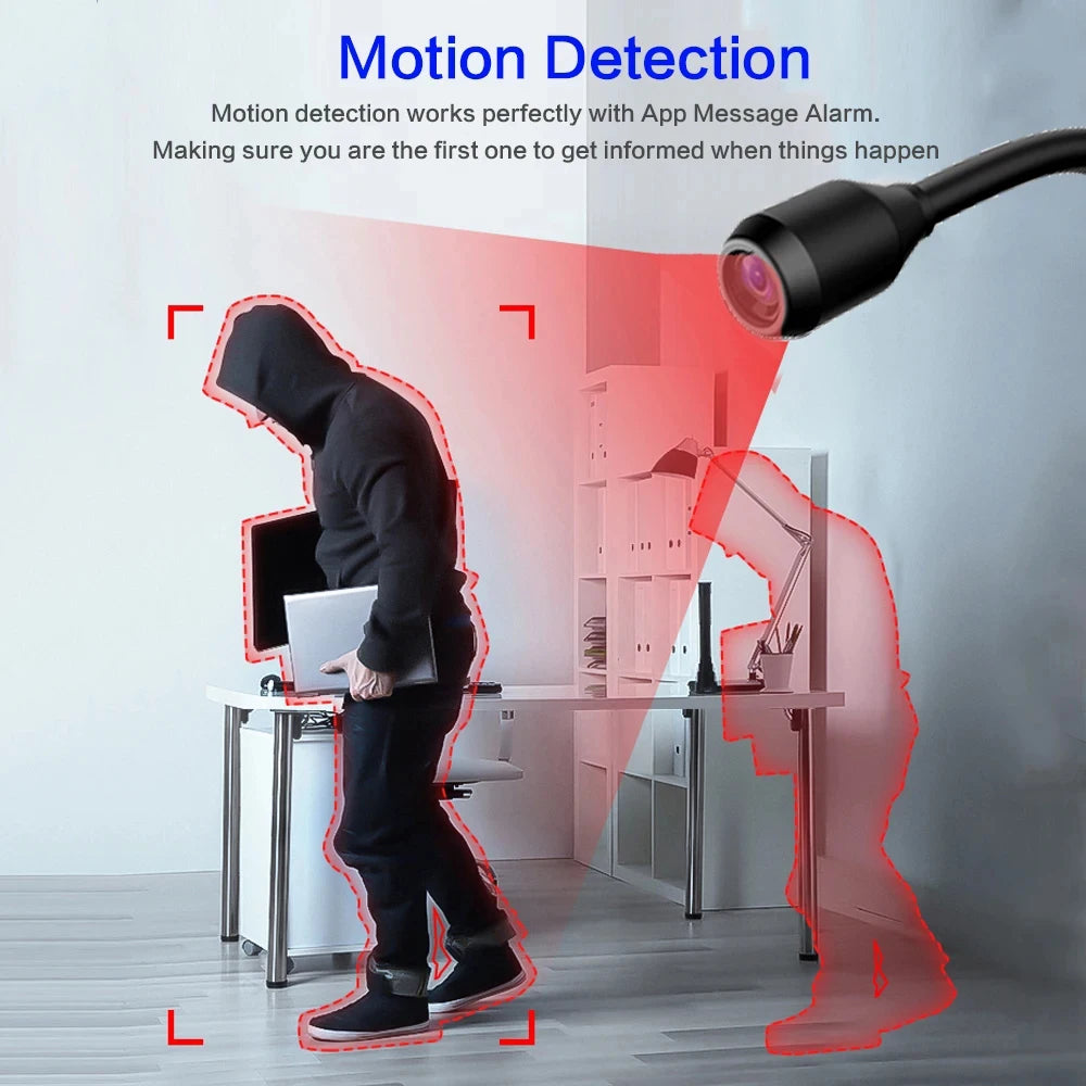 Mini Camera HD 1080P WiFi Camcorder Portable Wireless Module Video Recorder Support Remote View P2P Camera Small Body Cam