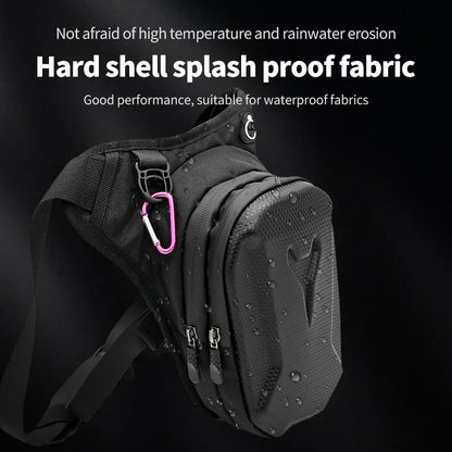 Motorcycle Drop Leg Bag For Men Women Ride Cycling Casual Waist Bag Fanny Pack Travel Hiking Climbing Outdoor Pocket Waterproof