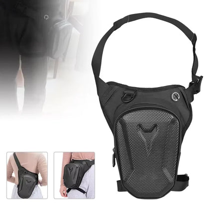 Motorcycle Drop Leg Bag For Men Women Ride Cycling Casual Waist Bag Fanny Pack Travel Hiking Climbing Outdoor Pocket Waterproof