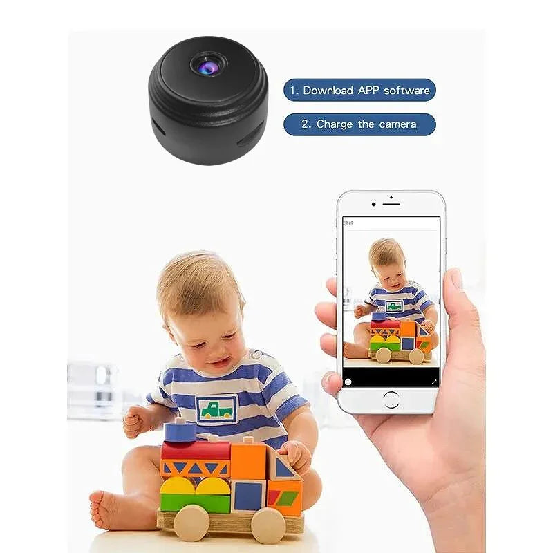Mini Camera A9 1080P HD Wifi Smart Monitor Surveillance Cameras Sensor Camcorder Web Video Home Safety Wireless Security