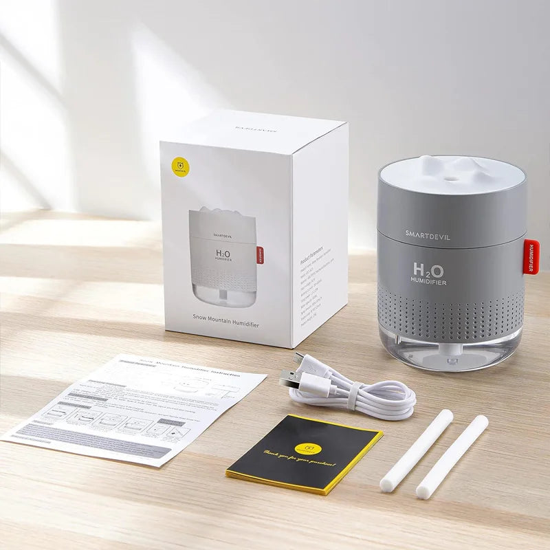 Home Appliance Rechargeable Wireless Humidifier Ultrasonic Mist Maker Fogger Electric Portable Air Humidifier
