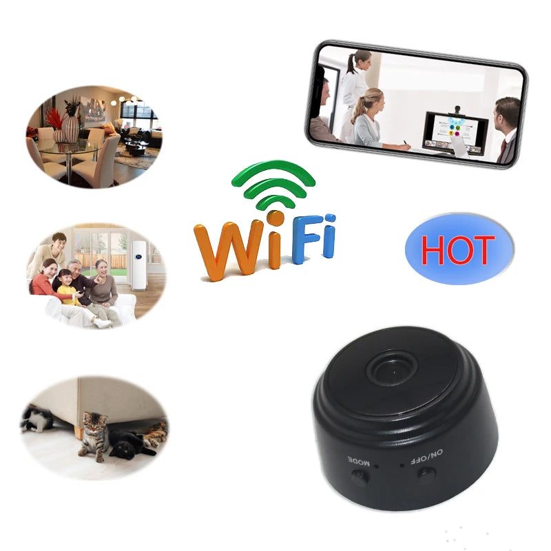 Mini A9 Camera WiFi Camera 1080P Full HD Night vision Micro IP Camera Remote Wireless Video Surveillance cameras Smart Home Cam