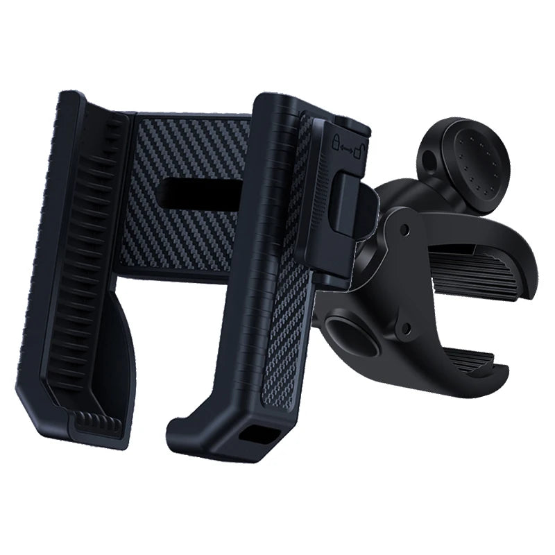 Bike Phone Holder Stand Bicycle Motorcycle Handlebar Mobile Phone Mount Clip GPS Support Shockproof Bracket For 4.5-7.0” Phones