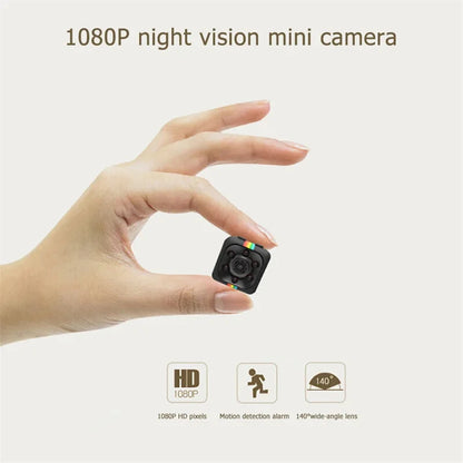 Xiaomi Mini Camera HD Portable Small Nanny Cam Video Voice Mini DV Recorder Indoor Covert Security Camera for Home and Office